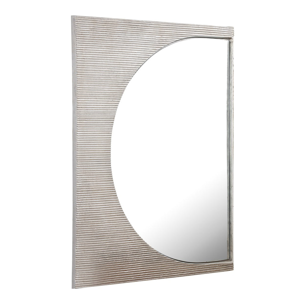 Flute Wall Mirror - Polished Nickel Image 2