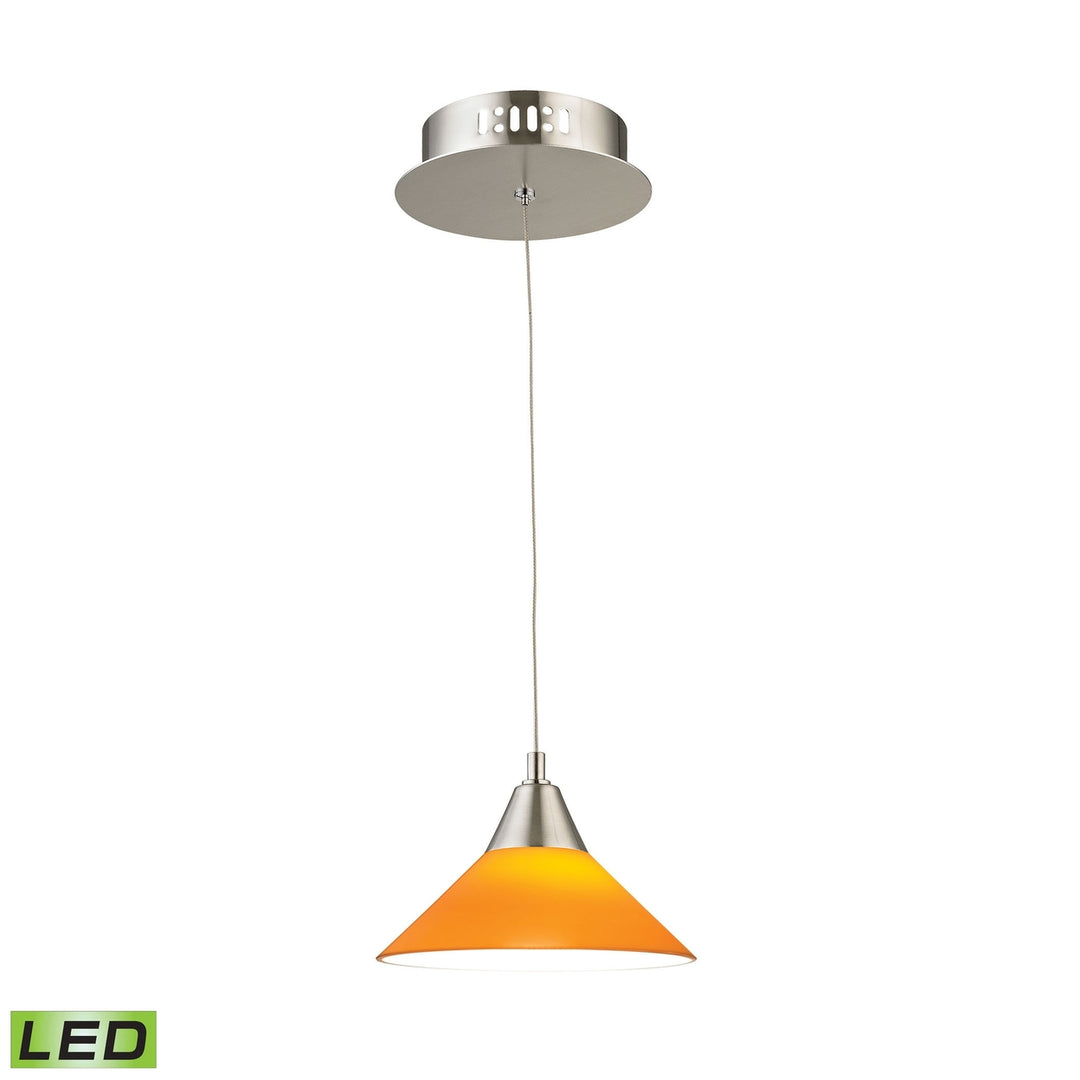 Cono 7 Wide 1-Light Mini Pendant [LCA101-8-15-ELK] Image 1