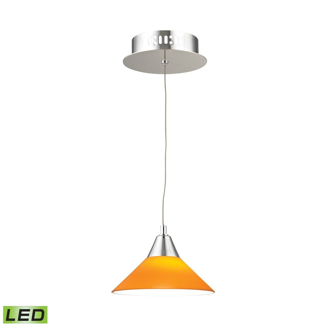 Cono 7 Wide 1-Light Mini Pendant [LCA101-8-15-ELK] Image 2