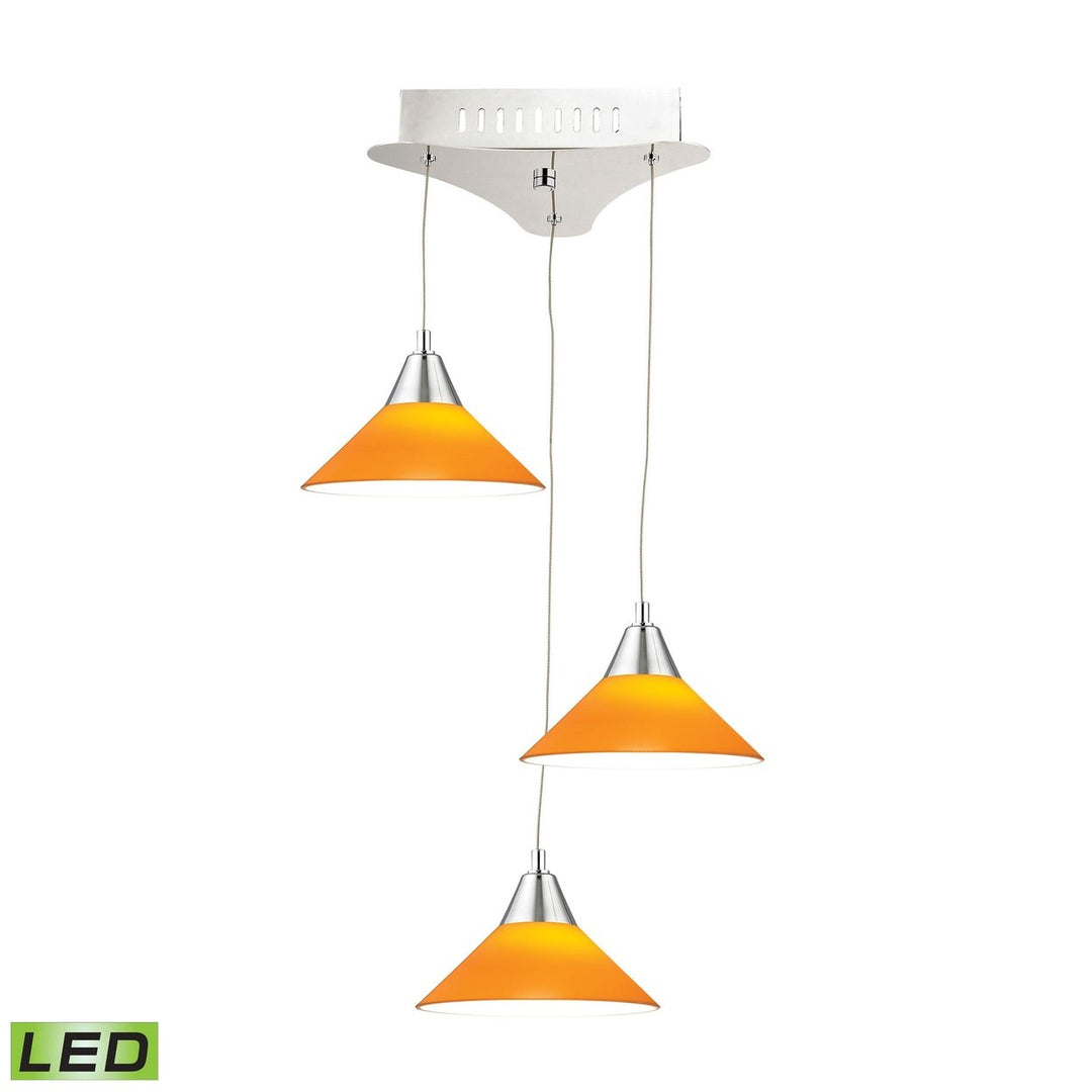 Cono 7 Wide 1-Light Mini Pendant [LCA101-8-15-ELK] Image 3