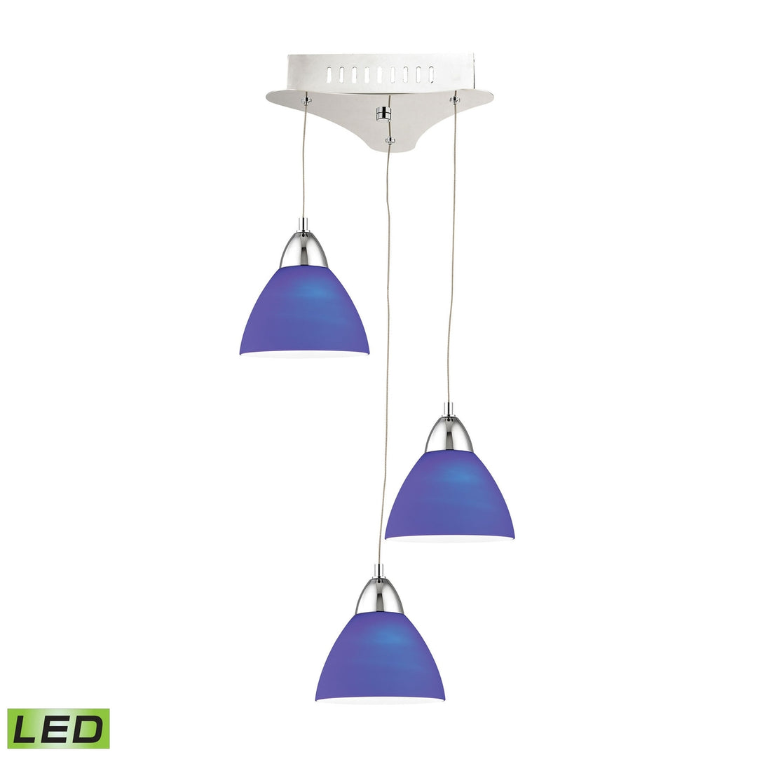 Piatto 6 Wide 1-Light Mini Pendant [LCA301-7-15-ELK] Image 2