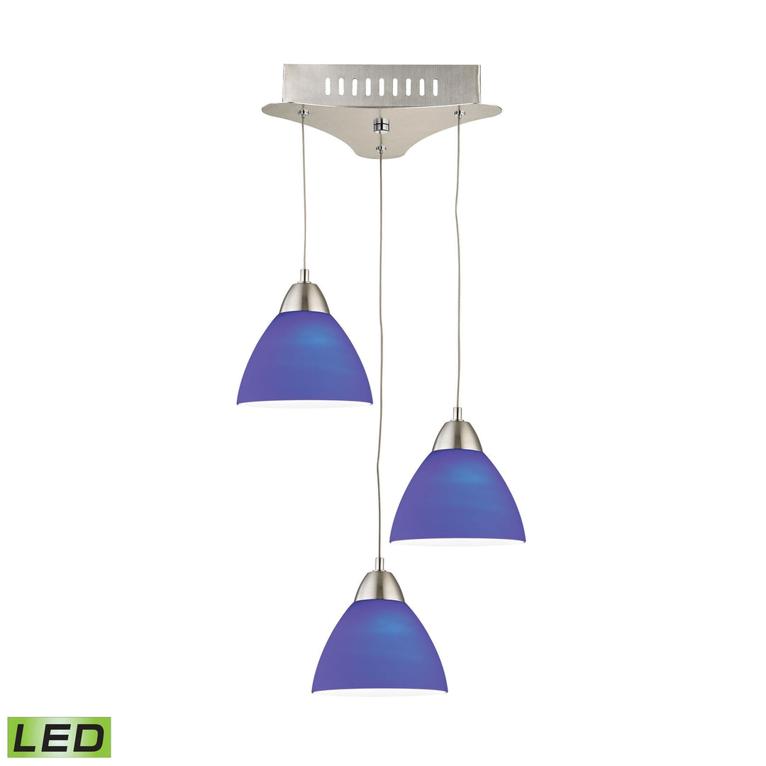 Piatto 6 Wide 1-Light Mini Pendant [LCA301-7-15-ELK] Image 1