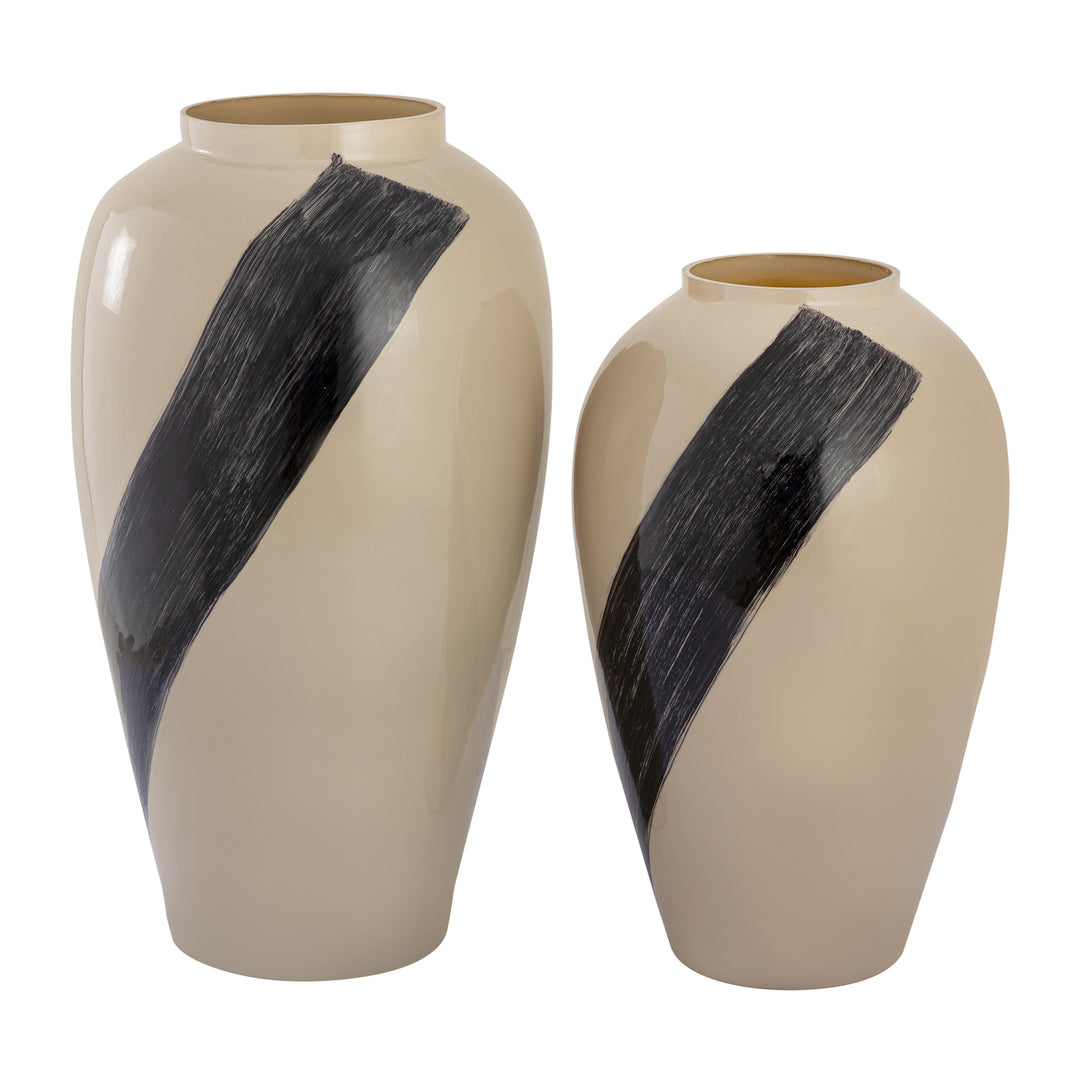 Brushstroke Vase - Small Cream Image 3