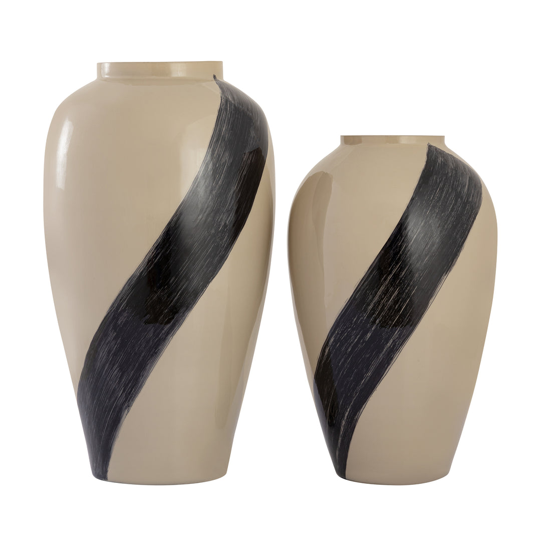 Brushstroke Vase - Small Cream Image 4