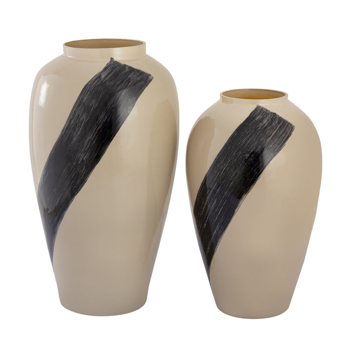 Brushstroke Vase - Large Cream Image 3