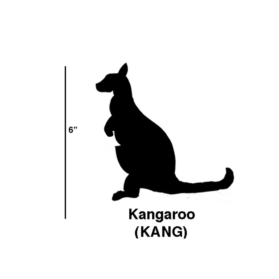 Kangaroo Cookie Cutters (Set of 6) Image 1