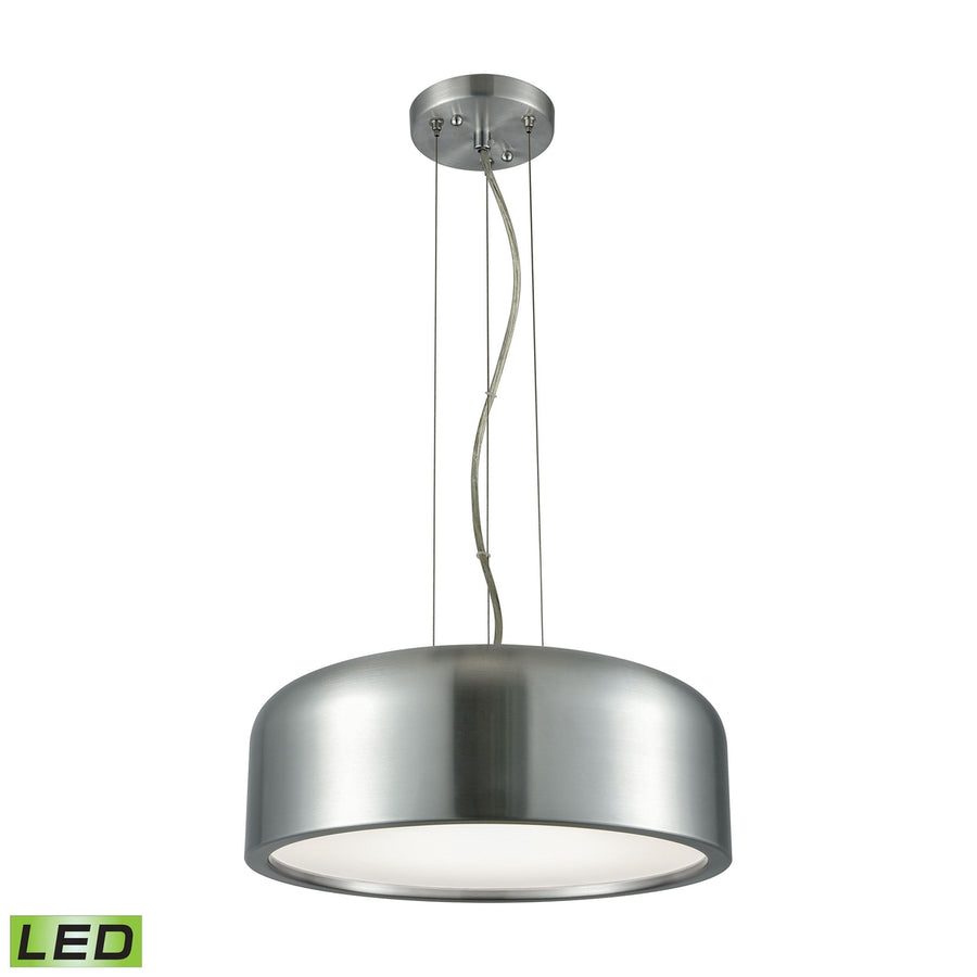 Kore 14 Wide 1-Light Pendant - Aluminum Image 1