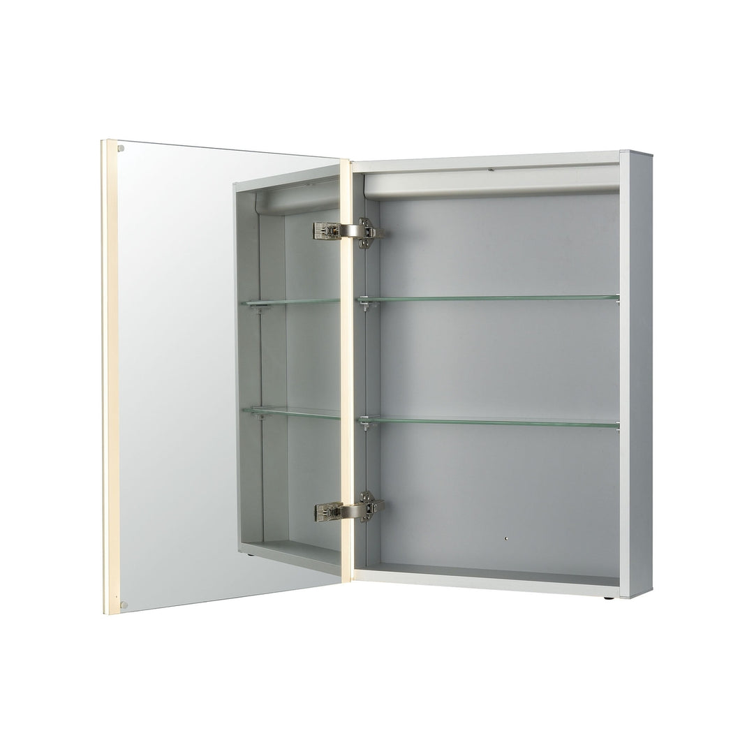 20x27-inch LED Mirrored Medicine Cabinet [LMC3K-2027-EL2] Image 3
