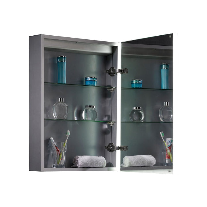 20x27-inch LED Mirrored Medicine Cabinet [LMC3K-2027-EL2] Image 4