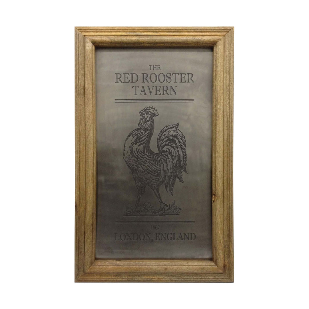 Rooster Etched Magnet Board Image 1