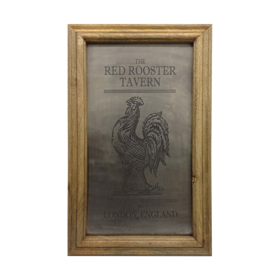 Rooster Etched Magnet Board Image 1