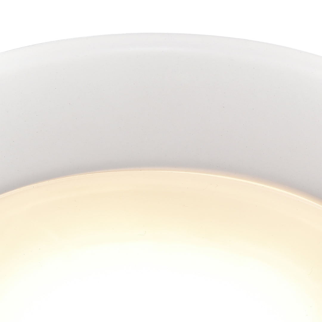 Plandome 6 Wide Integrated LED Flush Mount - White Image 4