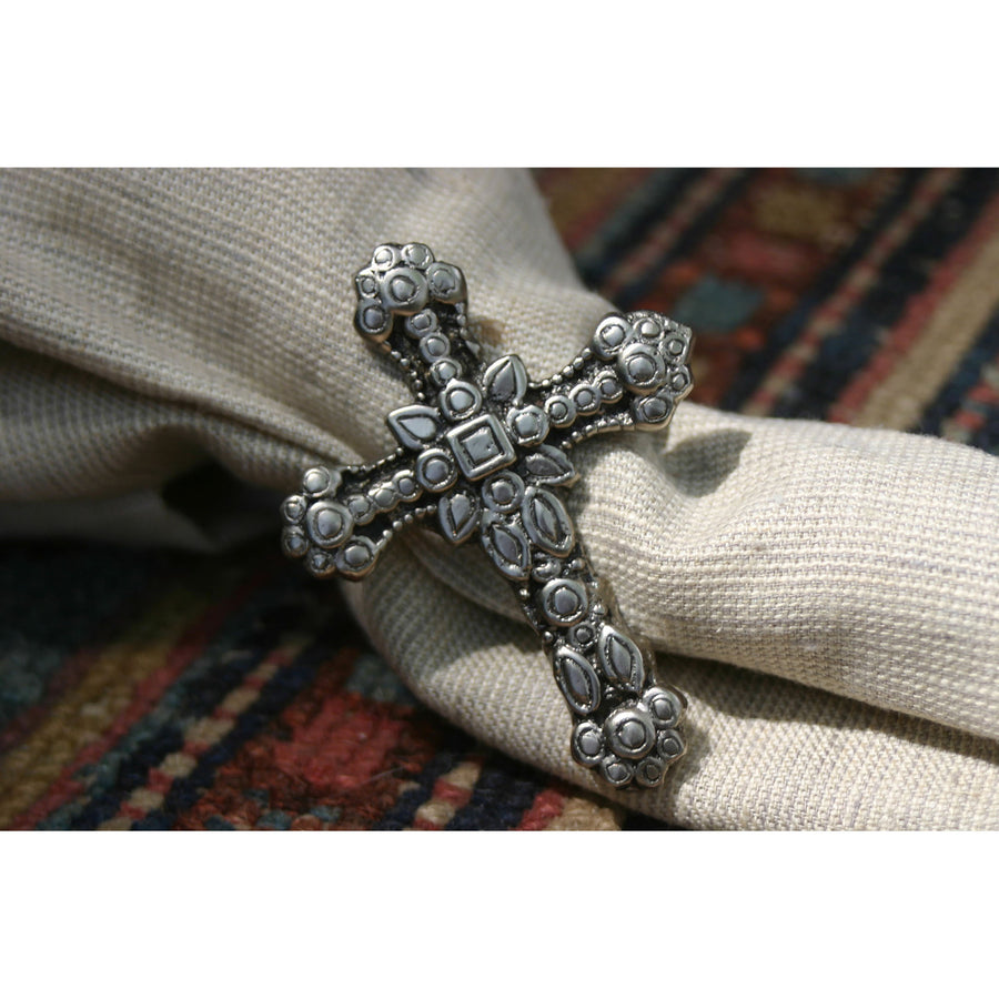 Cross Napkin Rings (Set of 4) Image 1