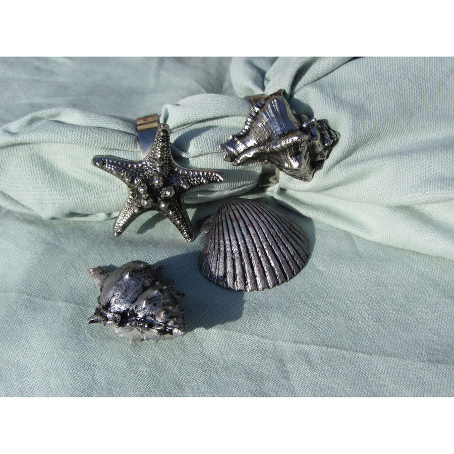 Seashell Napkin Rings (Set of 4) Image 1