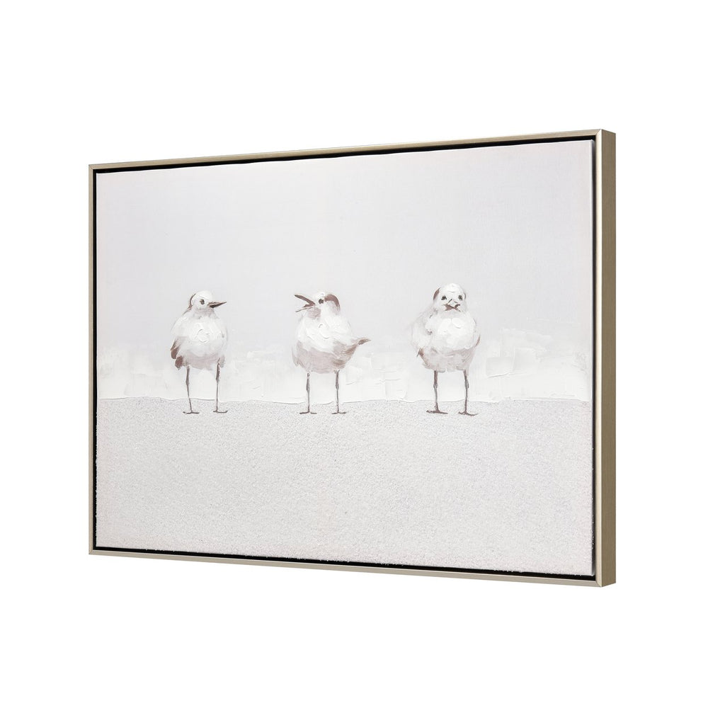 Three Gulls Framed Wall Art Image 2