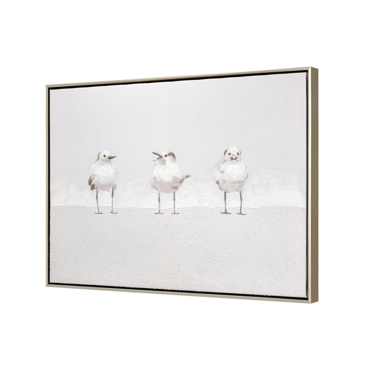 Three Gulls Framed Wall Art Image 2