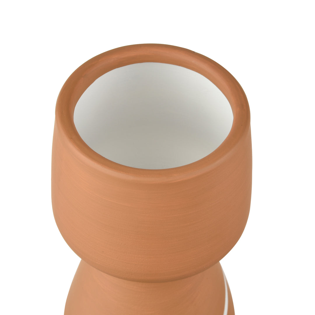 Eko Vase - Small Terracotta Image 3