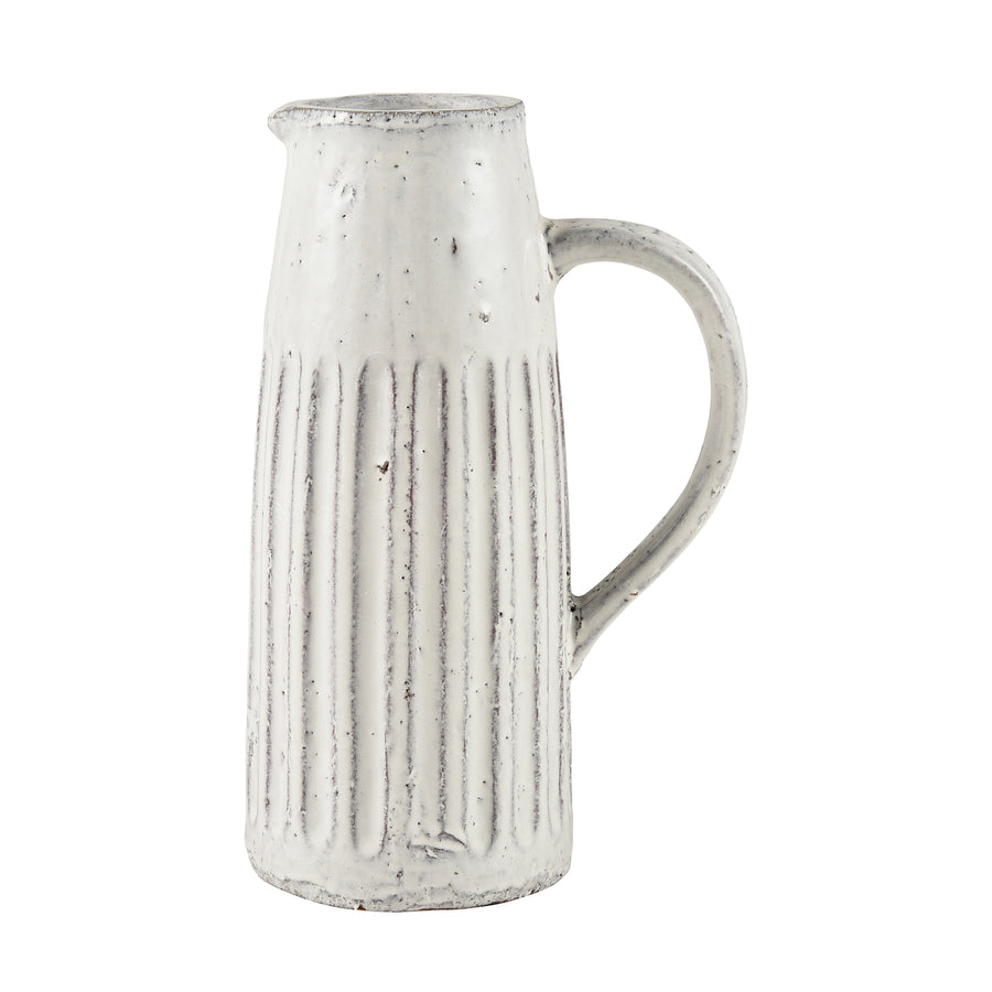 Muriel Pitcher - Large Aged White Glazed Image 1