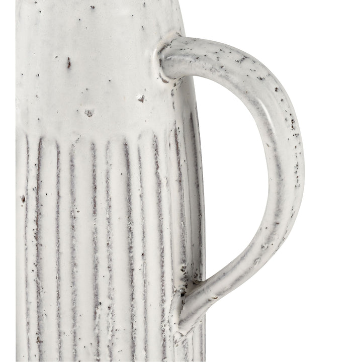 Muriel Pitcher - Large Aged White Glazed Image 4