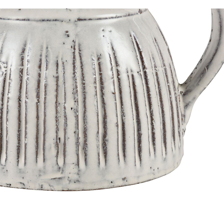 Muriel Pitcher - Small Aged White Glazed Image 5