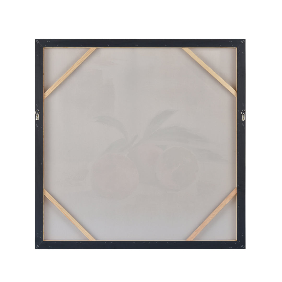 Peach Still Life Framed Wall Art Image 3