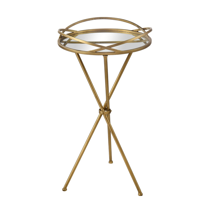 Nasso Accent Table - Brass Image 1