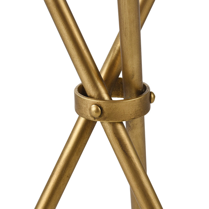 Nasso Accent Table - Brass Image 3