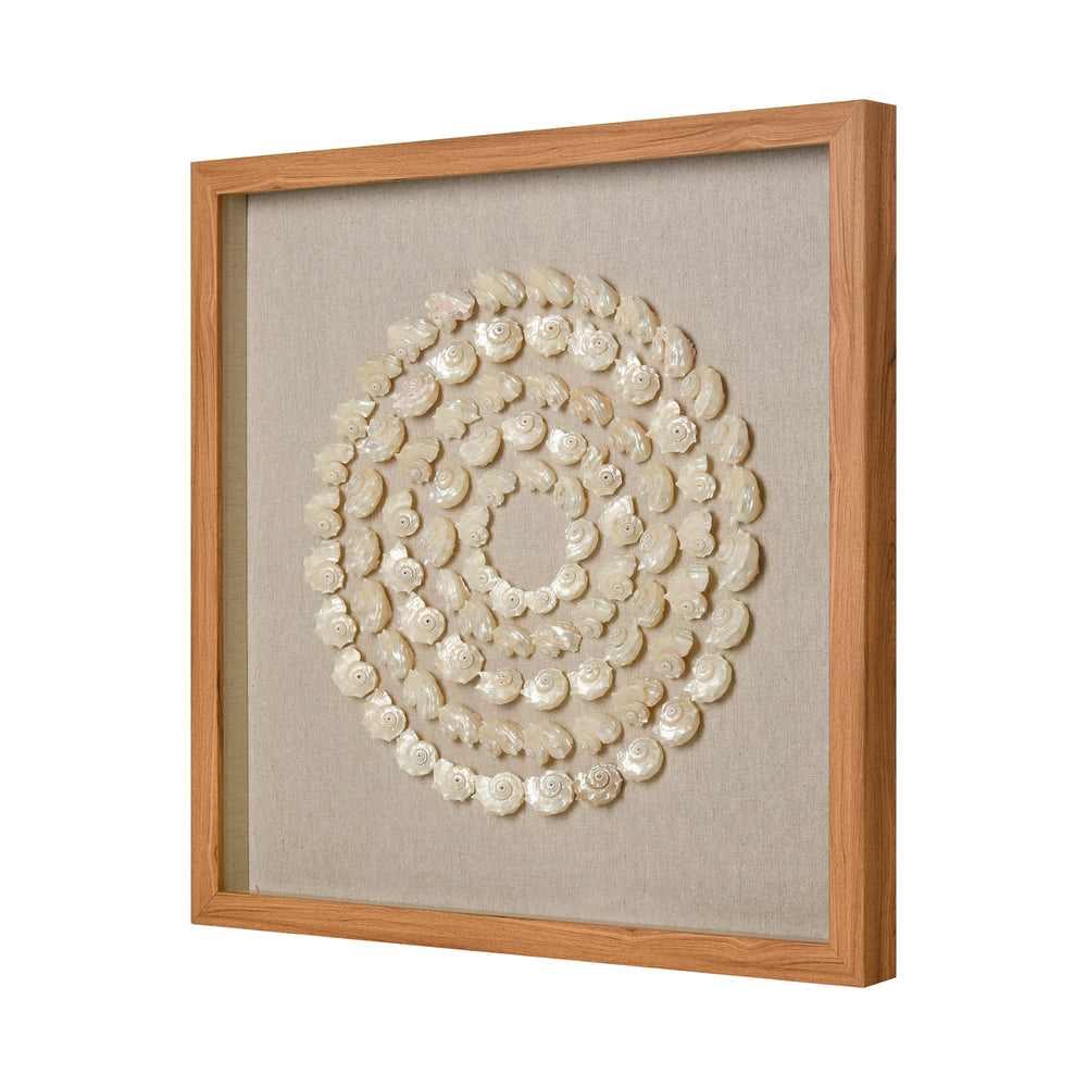 Concentric Shell Dimensional Wall Art Image 2