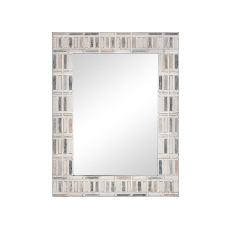 Derse Wall Mirror - Ivory Image 1