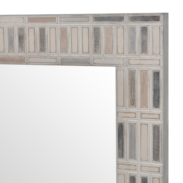 Derse Wall Mirror - Ivory Image 3