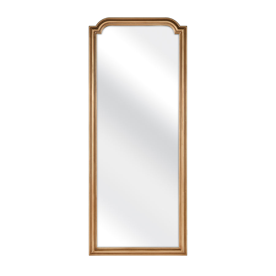 Maroney Floor Mirror - Brass Image 1