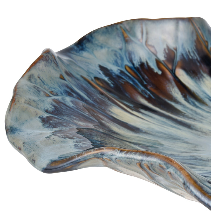 Mulry Charger - Prussian Blue Glazed Image 4