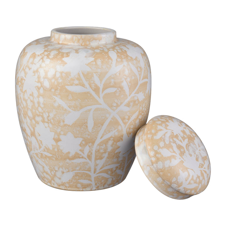 Yvonne Jar - Set of 2 Cream Glazed Image 3