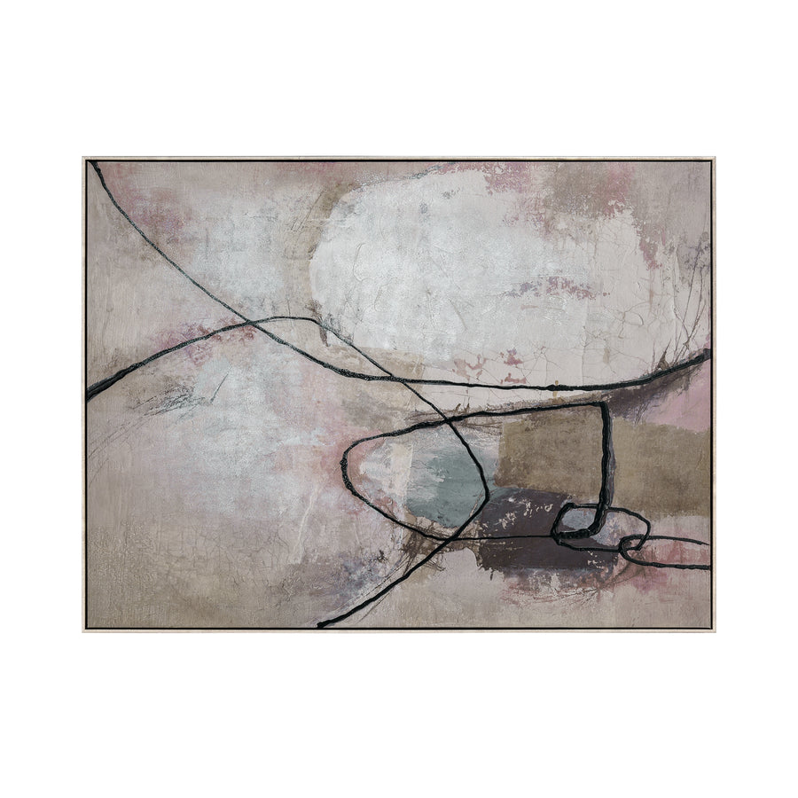 Kinetic Abstract Framed Wall Art Image 1