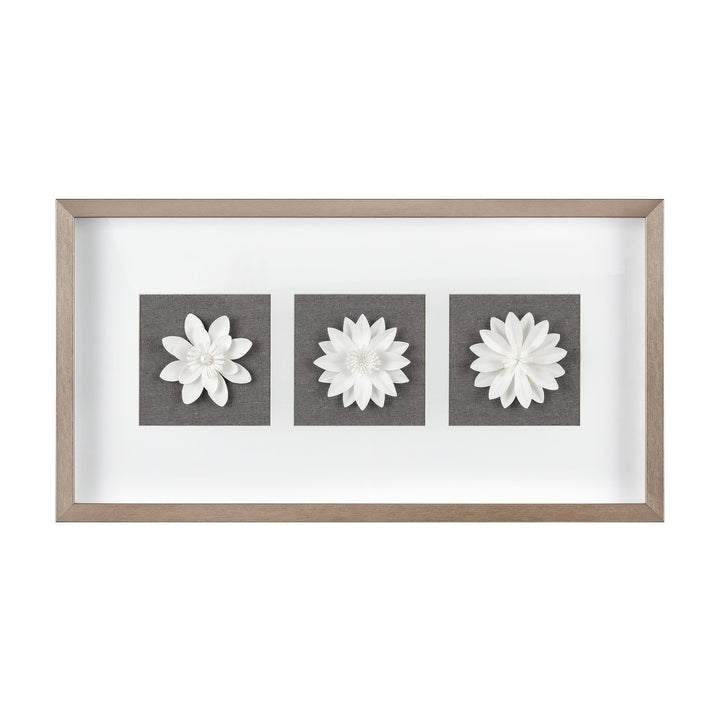 Floral Shadow Framed Wall Art Image 1