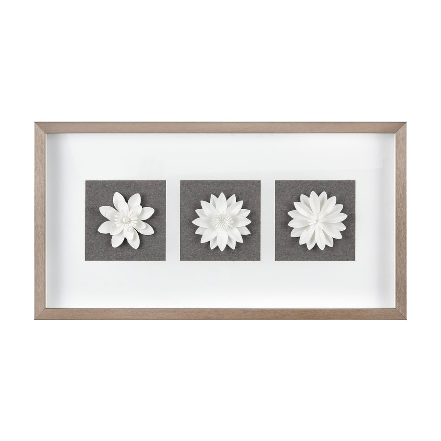 Floral Shadow Framed Wall Art Image 1