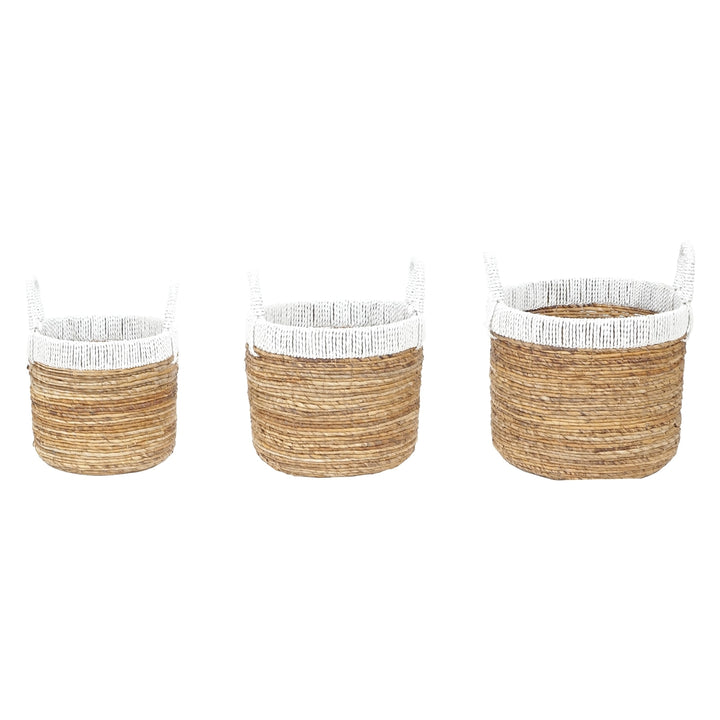 Holset Basket - Set of 3 White Image 1