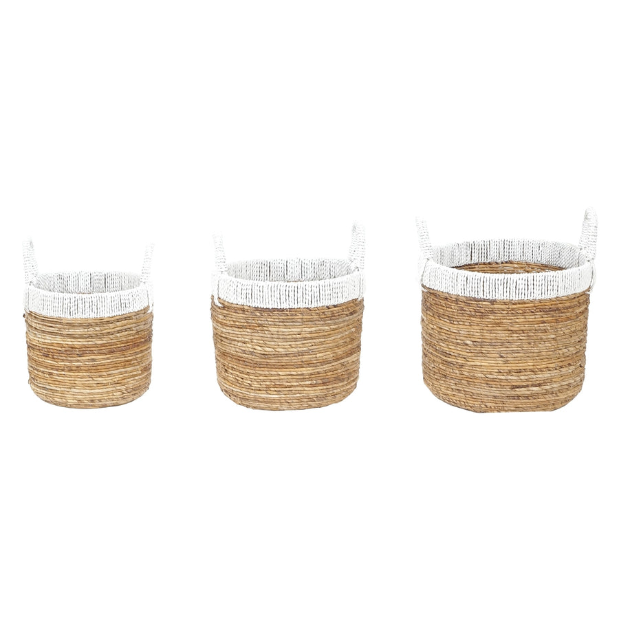 Holset Basket - Set of 3 White Image 1