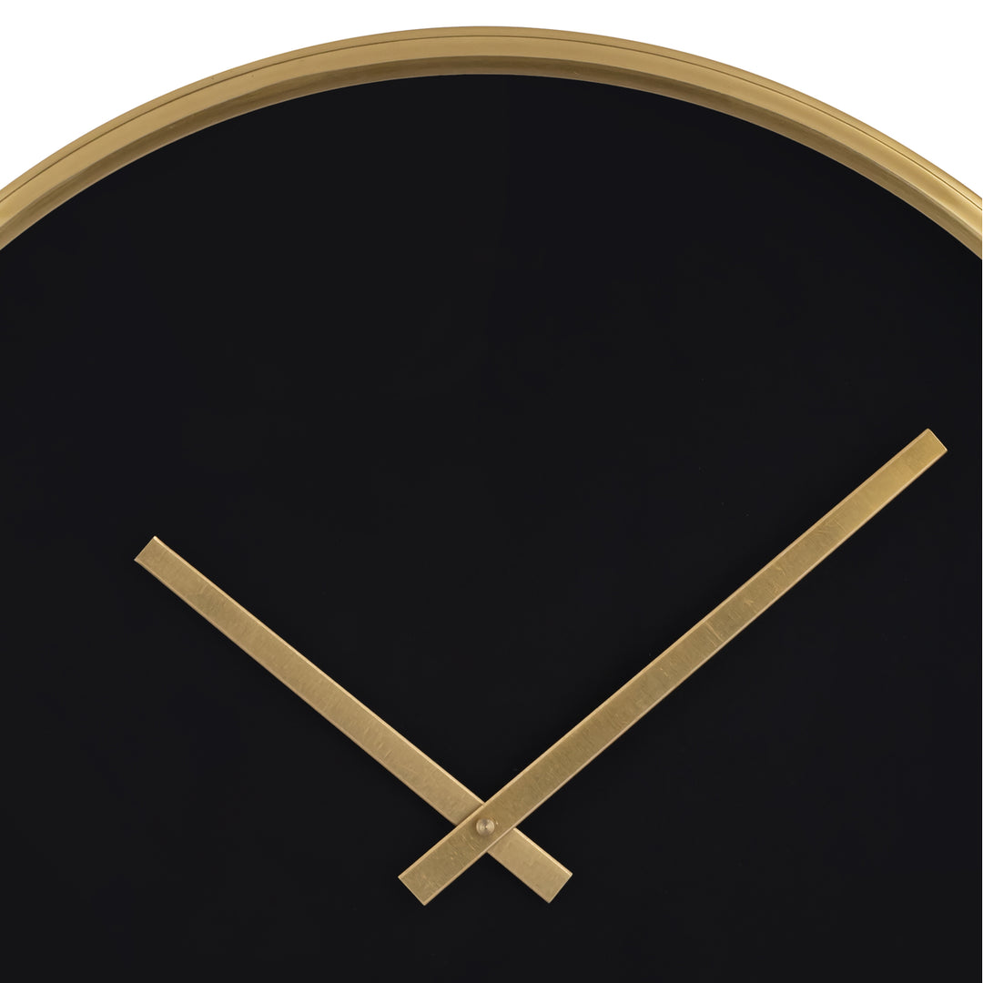 Onyx Wall Clock - Black Image 5