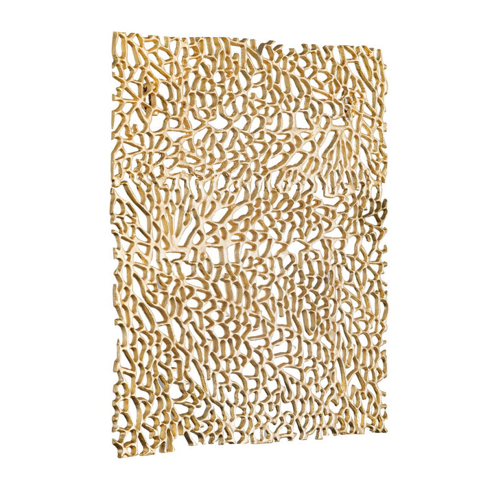 Mianus Dimensional Wall Art - Gold Image 2