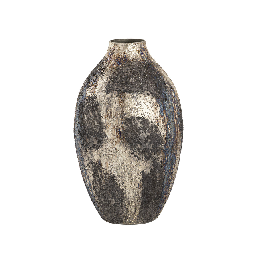 Hughes Vase - Large Oxidized Silver Image 1