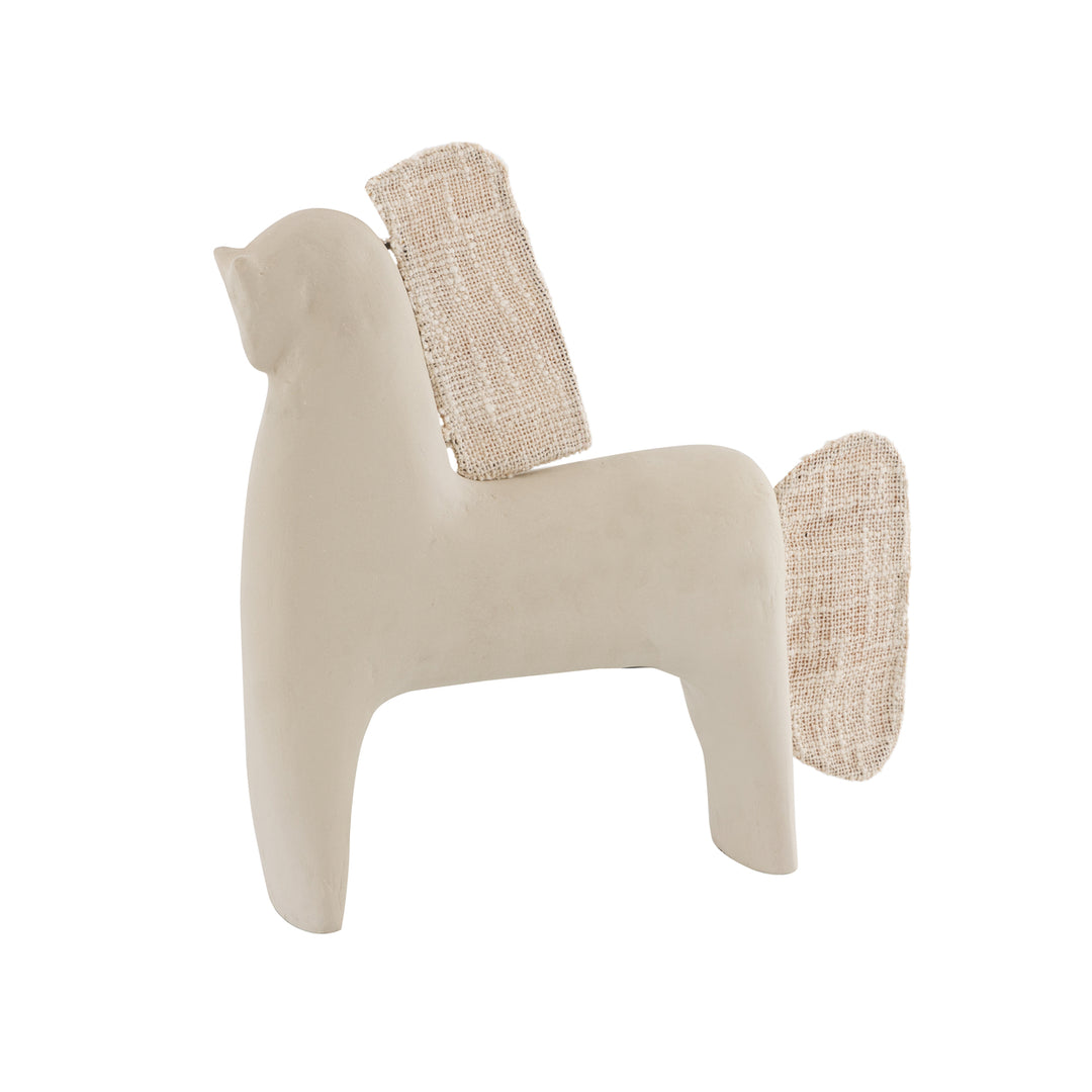 Amigo Horse Object - Cream Image 1