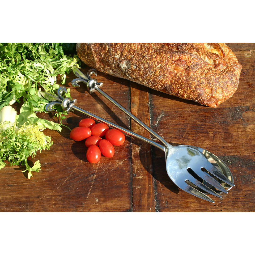 Fleur-de-lis Salad Server Set (2 Pieces) Image 1