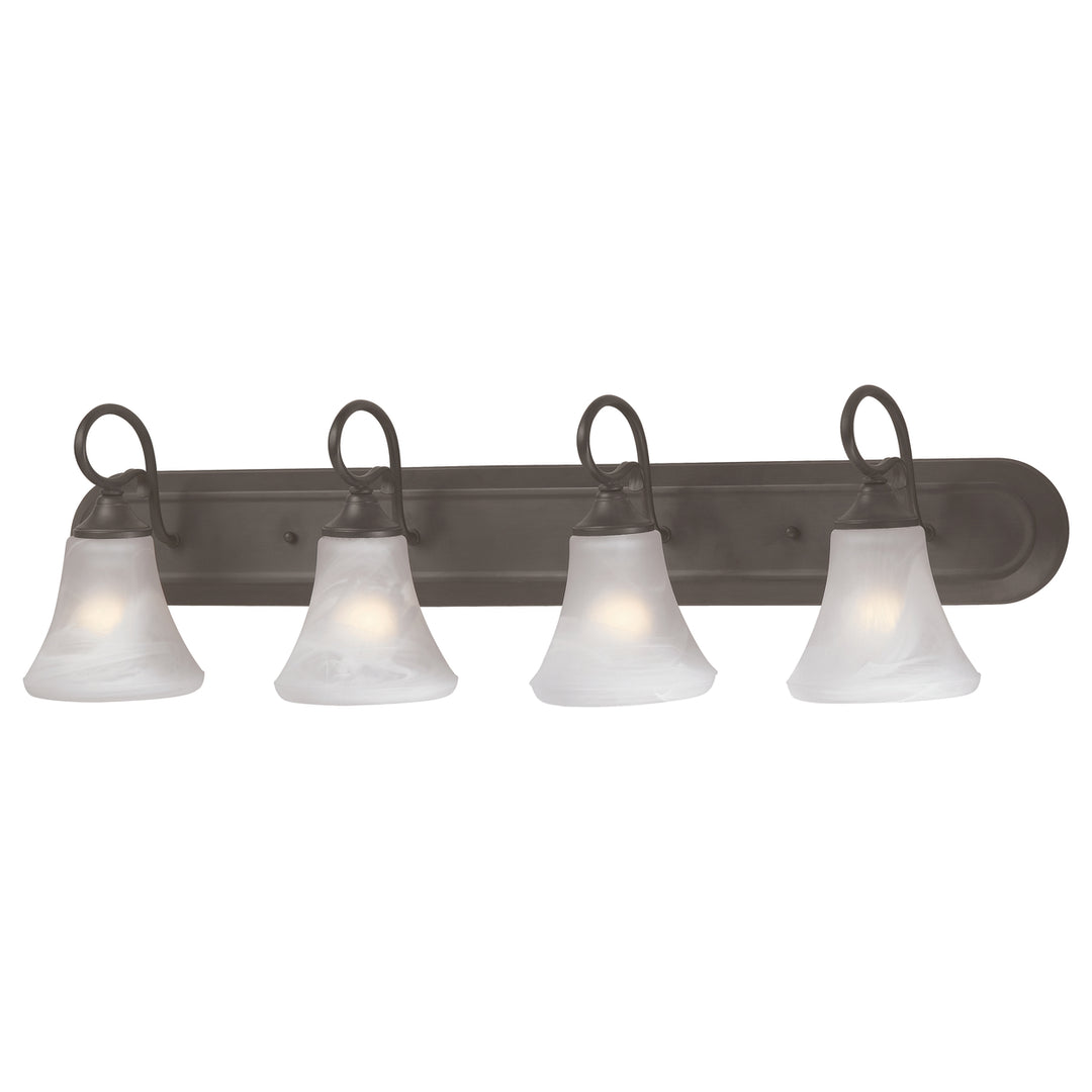 Elipse 36 Wide 4-Light Vanity Light - Painted Bronze Image 1