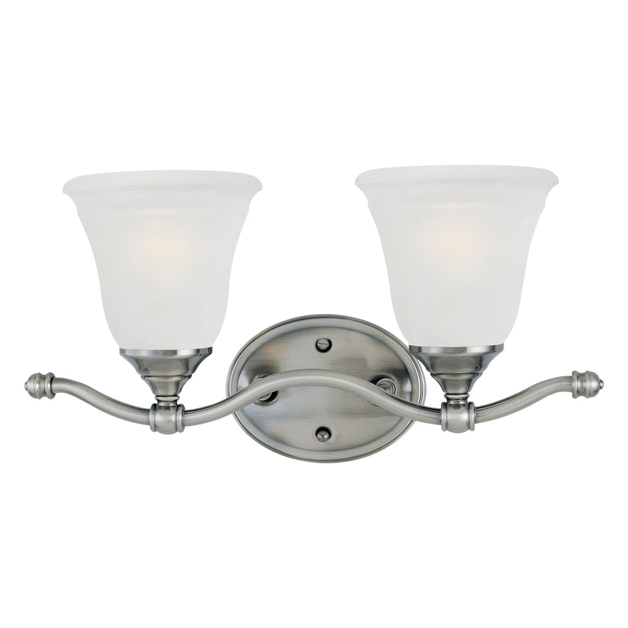 Harmony 16 Wide 2-Light Vanity Light - Satin Pewter Image 1