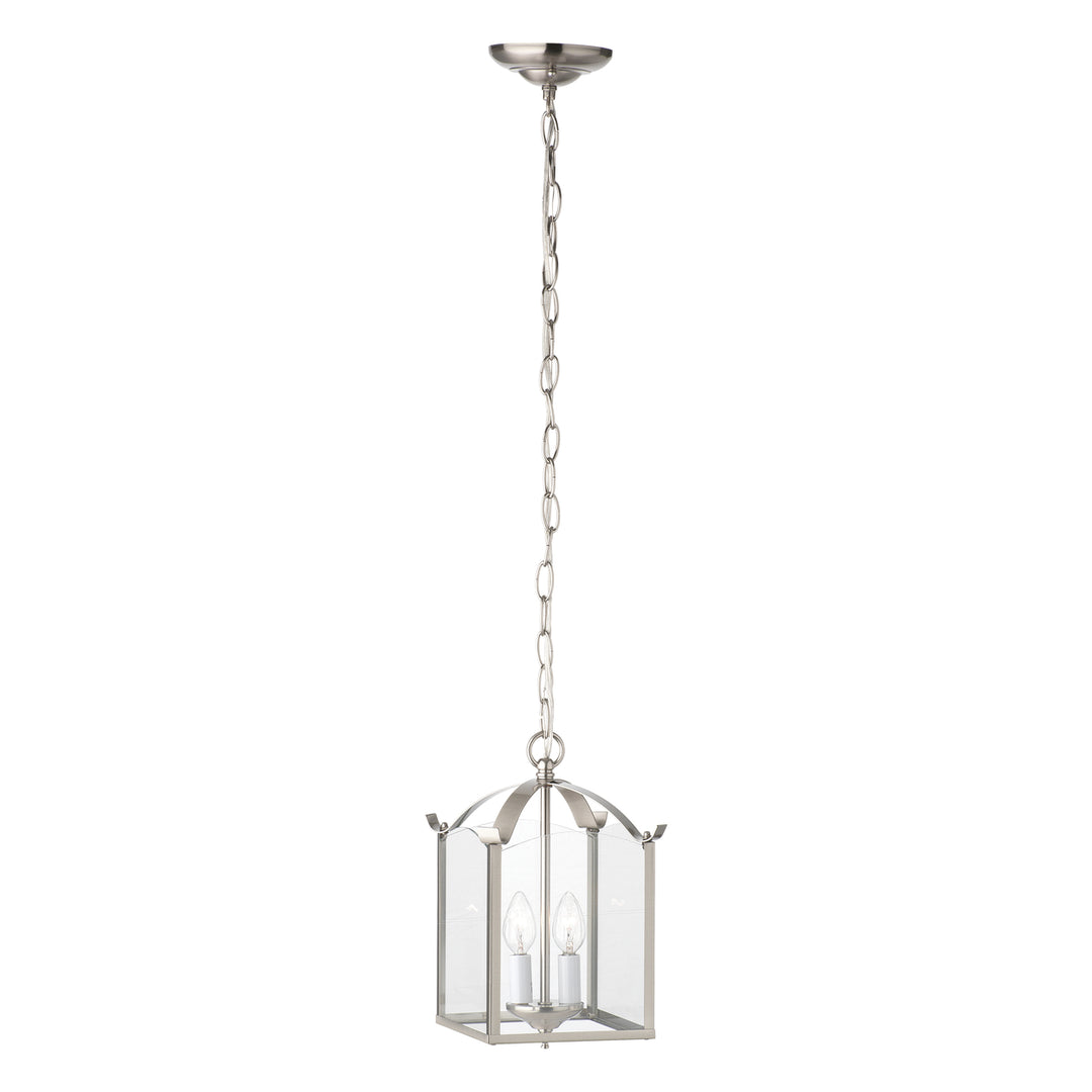 Whitmore 7.25 Wide 2-Light Chandelier - Brushed Nickel Image 1