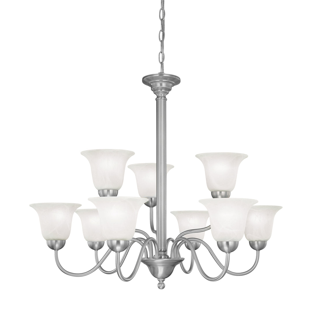 Riva 32 Wide 9-Light Chandelier Image 2