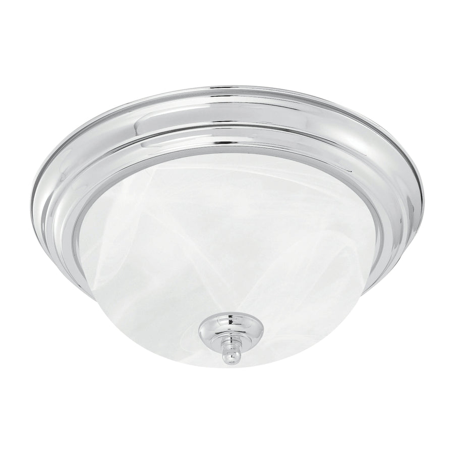 Ceiling Essentials 16 Wide 3-Light Flush Mount - Brushed Nickel [SL869378] Image 1