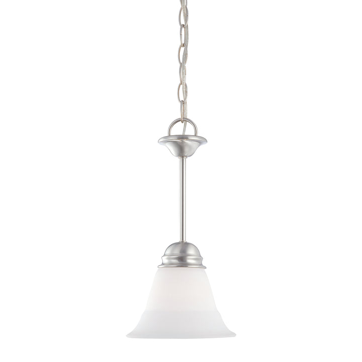 Bella 7.25 Wide 1-Light Mini Pendant - Brushed Nickel Image 1