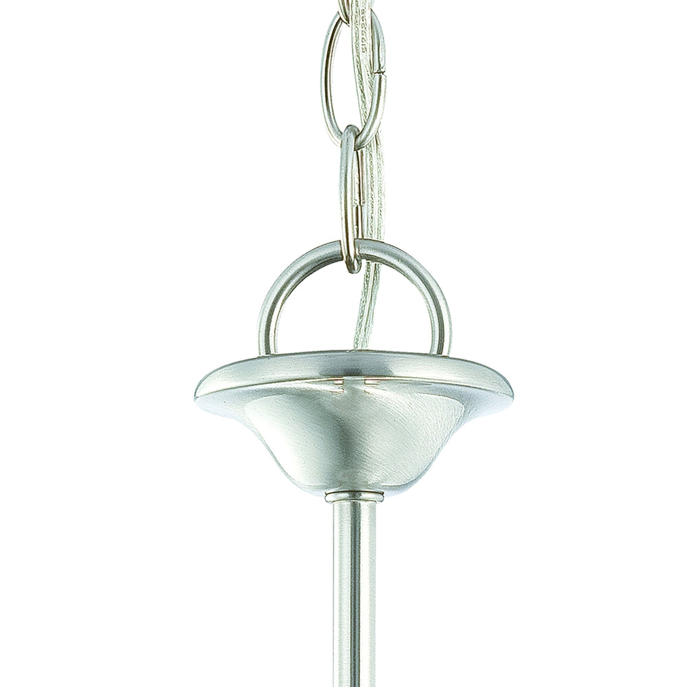 Bella 7.25 Wide 1-Light Mini Pendant - Brushed Nickel Image 2